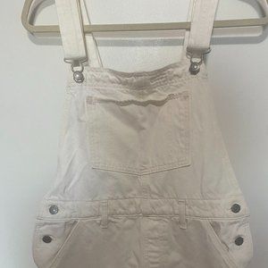 Levi's White Denim Jumpsuit